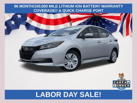 Silver 2023 Nissan Leaf S for sale in Lithia Springs, GA