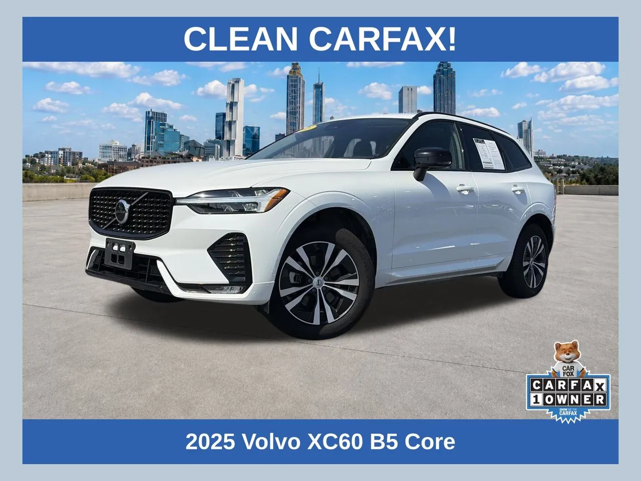 White 2025 Volvo XC60 B5 Core for sale in Lithia Springs, GA