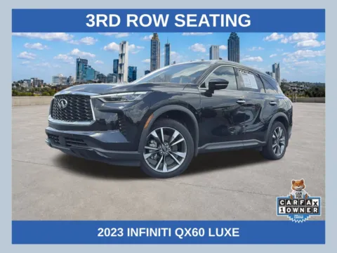 Black 2023 INFINITI QX60 LUXE for sale in Lithia Springs, GA
