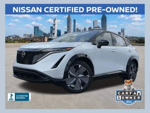 Black 2023 Nissan Ariya PLATINUM+ e-4ORCE for sale in Lithia Springs, GA