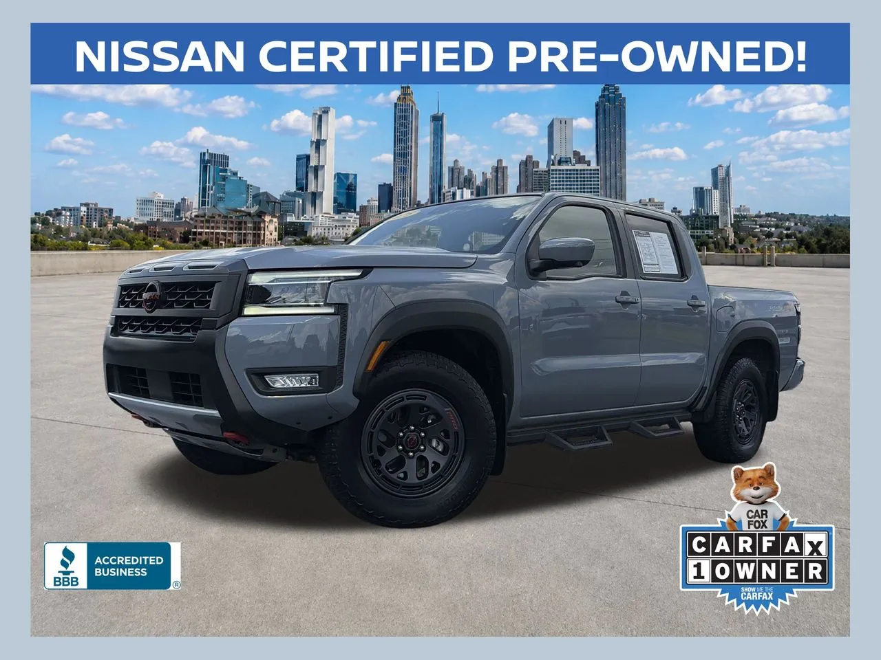Gray 2025 Nissan Frontier PRO-4X for sale in Lithia Springs, GA