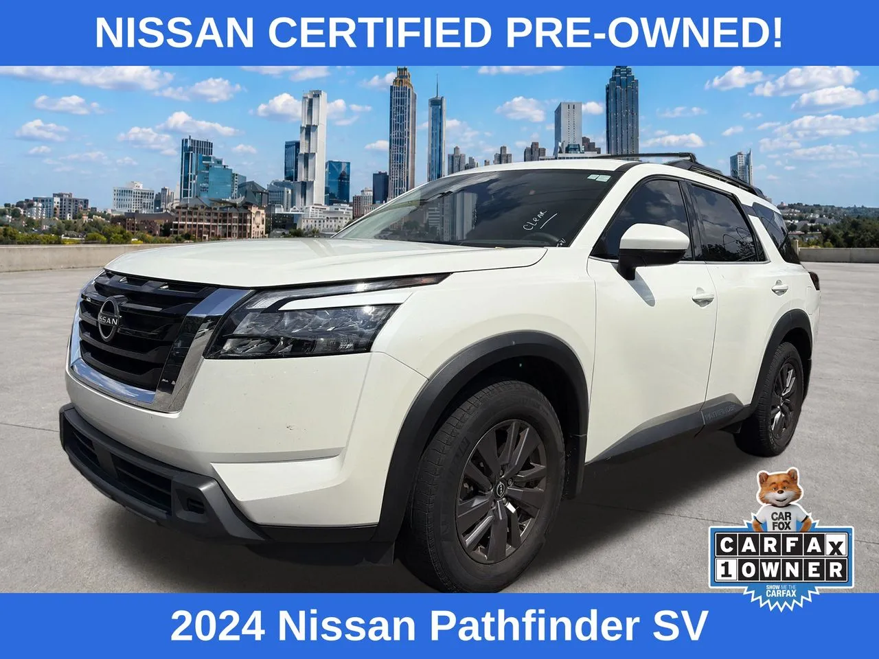 White 2024 Nissan Pathfinder SV for sale in Lithia Springs, GA