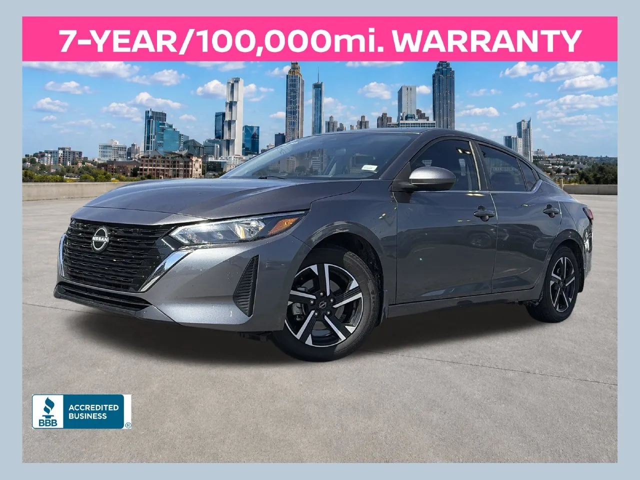 Gray 2025 Nissan Sentra SV for sale in Lithia Springs, GA