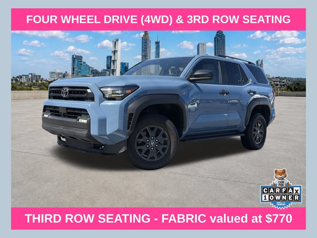 Blue 2025 Toyota 4Runner SR5 for sale in Lithia Springs, GA