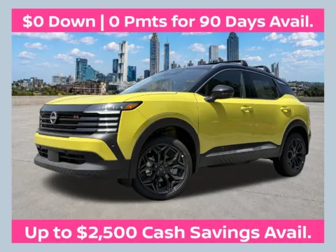 Yellow 2026 Nissan Kicks SR for sale in Lithia Springs, GA