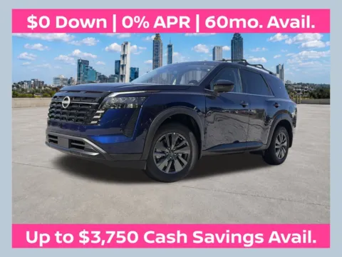 Blue 2026 Nissan Pathfinder SV for sale in Lithia Springs, GA