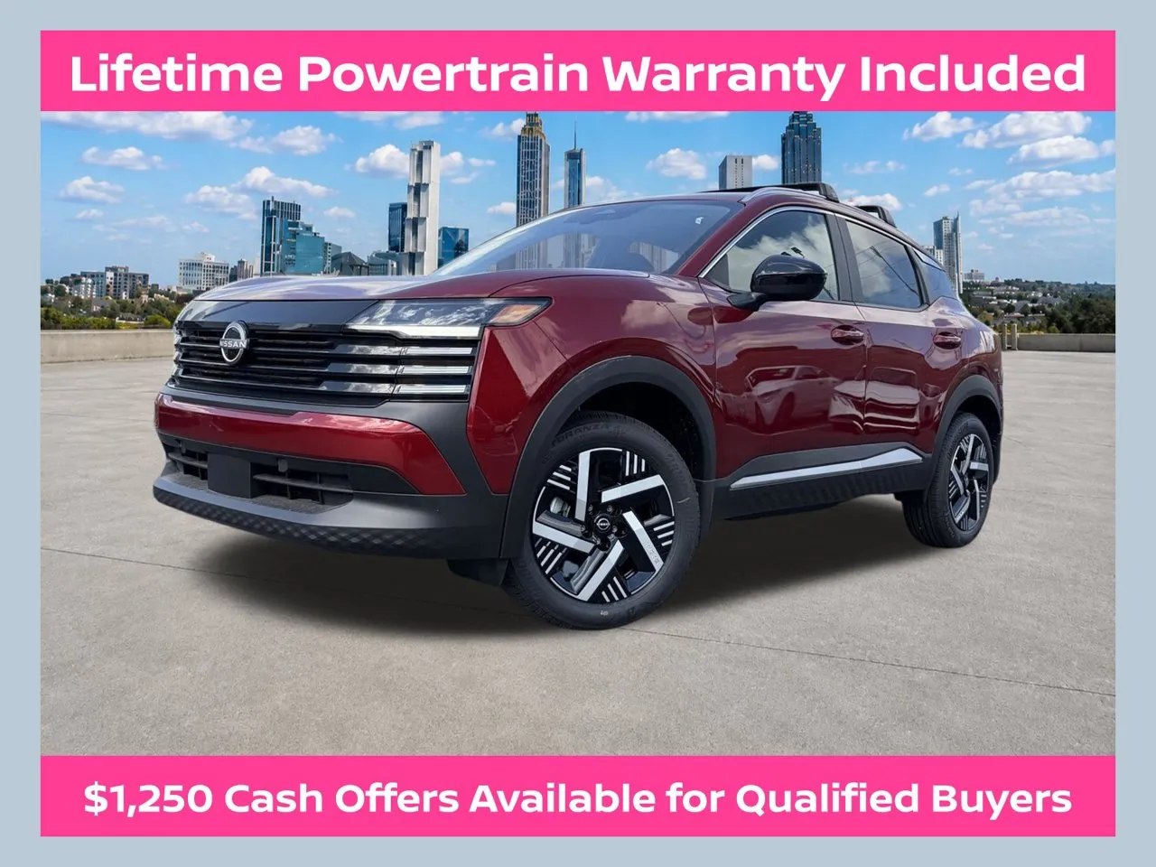 Red 2027 Nissan Kicks SV for sale in Lithia Springs, GA