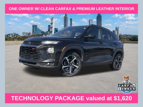 Black 2022 Chevrolet TrailBlazer RS for sale in Lithia Springs, GA