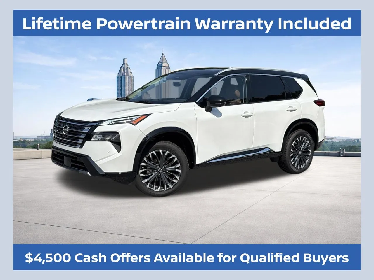 White 2026 Nissan Rogue Platinum for sale in Morrow, GA
