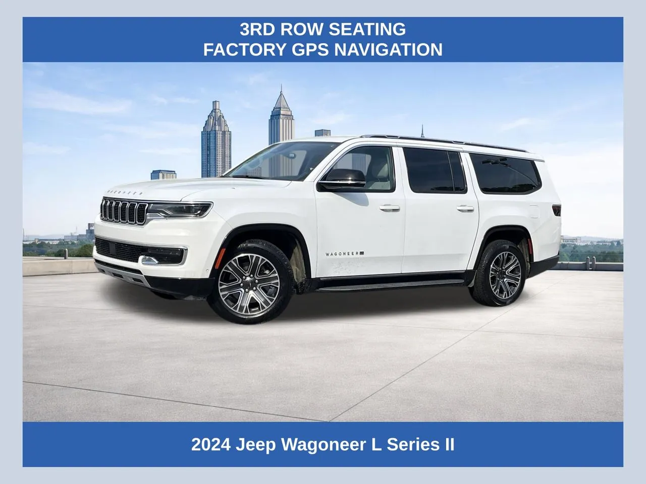 White 2024 Jeep Wagoneer L Series II for sale in Morrow, GA