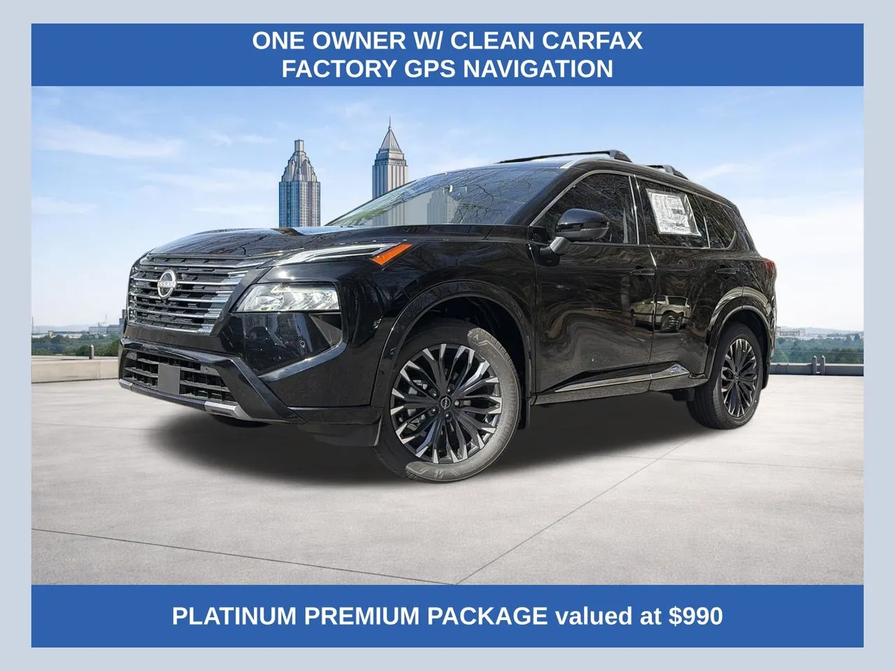 Black 2026 Nissan Rogue Platinum for sale in Morrow, GA
