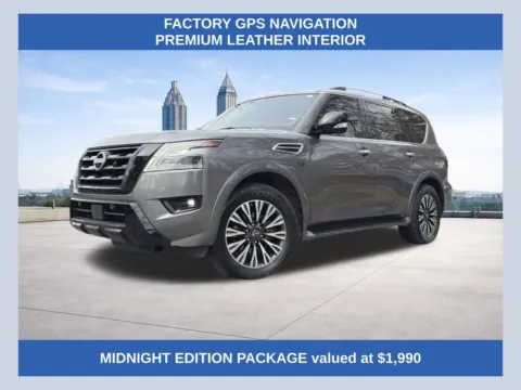 Gray 2022 Nissan Armada SL for sale in Morrow, GA