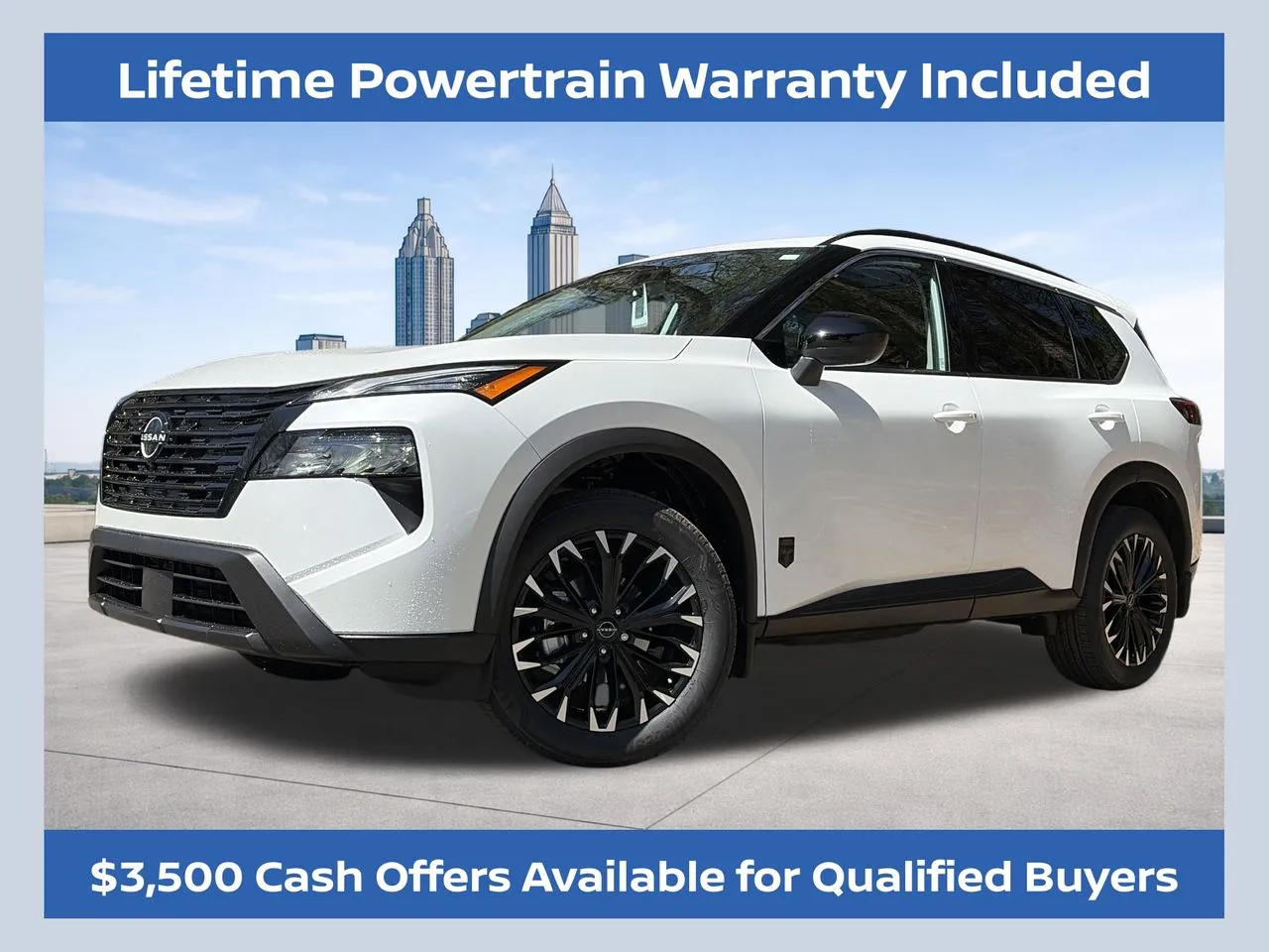 White 2026 Nissan Rogue Dark Armor for sale in Morrow, GA