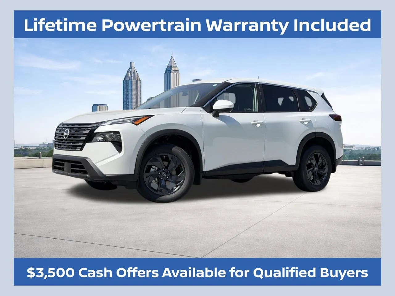 White 2026 Nissan Rogue SV for sale in Morrow, GA