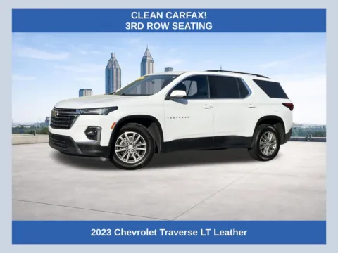 White 2023 Chevrolet Traverse LT Leather for sale in Morrow, GA