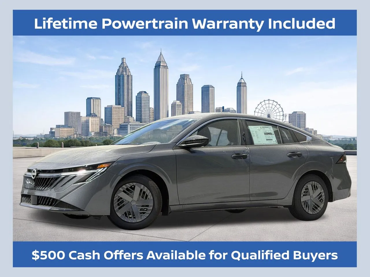 Gray 2026 Nissan Sentra S for sale in Morrow, GA