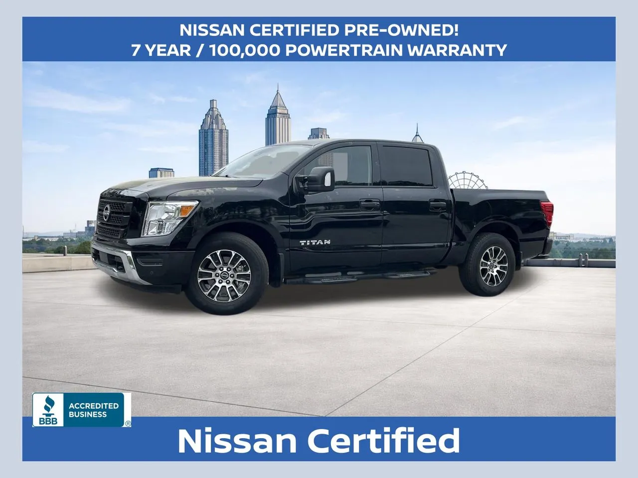 Black 2024 Nissan Titan SV for sale in Morrow, GA