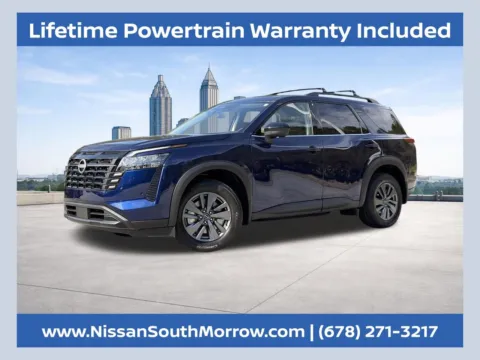 Blue 2026 Nissan Pathfinder SV for sale in Morrow, GA