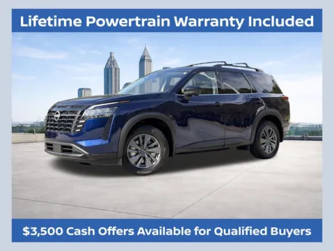 Blue 2026 Nissan Pathfinder SV for sale in Morrow, GA