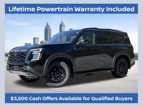 Black 2026 Nissan Armada PRO-4X for sale in Morrow, GA