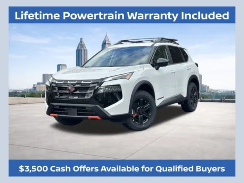 White 2026 Nissan Rogue Rock Creek for sale in Morrow, GA