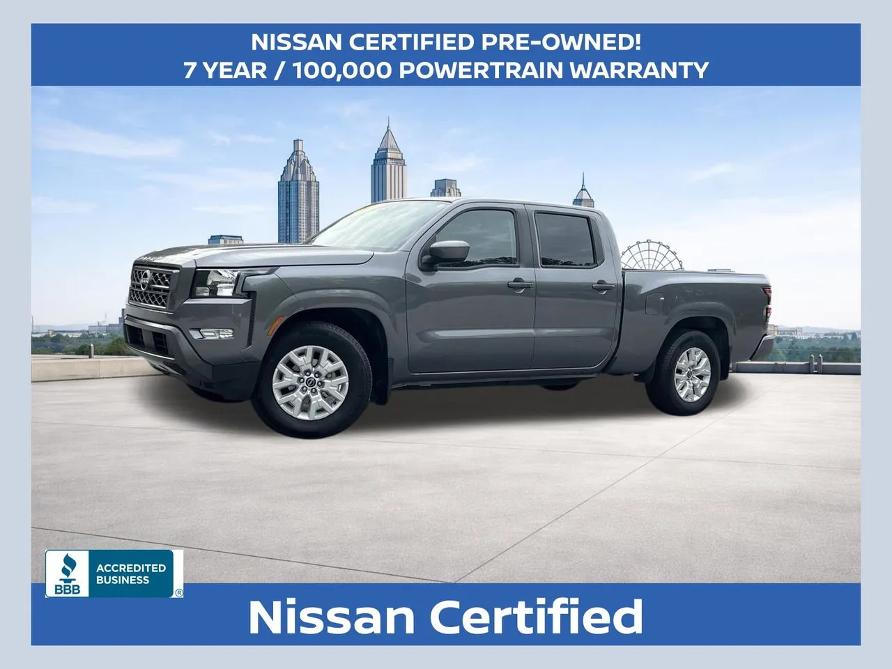 Gray 2024 Nissan Frontier SV for sale in Morrow, GA