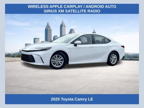White 2025 Toyota Camry LE for sale in Morrow, GA