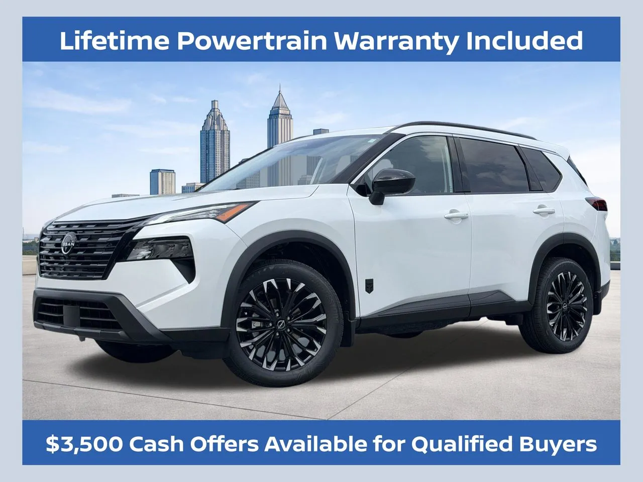 White 2026 Nissan Rogue Dark Armor for sale in Morrow, GA