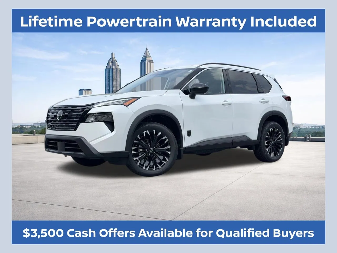 White 2026 Nissan Rogue Dark Armor for sale in Morrow, GA