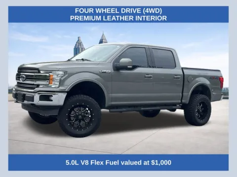 Silver 2020 Ford F-150 Lariat for sale in Morrow, GA