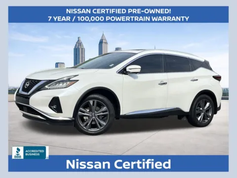 White 2023 Nissan Murano Platinum for sale in Morrow, GA