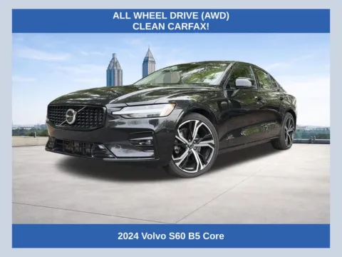 Black 2024 Volvo S60 B5 Core Dark Theme for sale in Morrow, GA