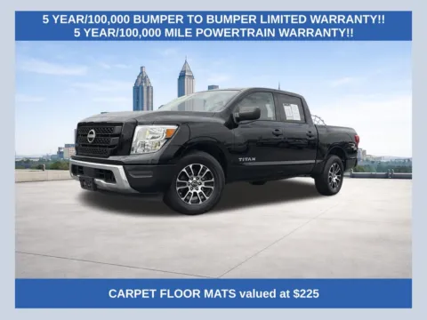 Black 2023 Nissan Titan SV for sale in Morrow, GA