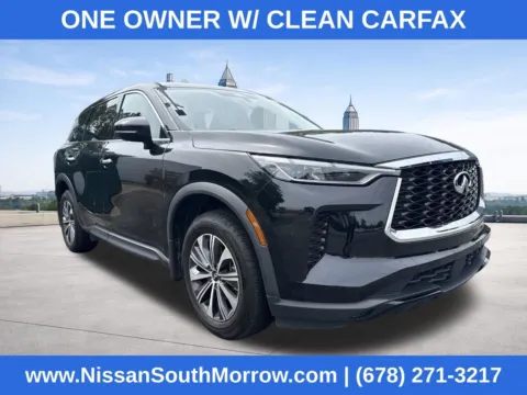 Black 2023 INFINITI QX60 PURE for sale in Morrow, GA