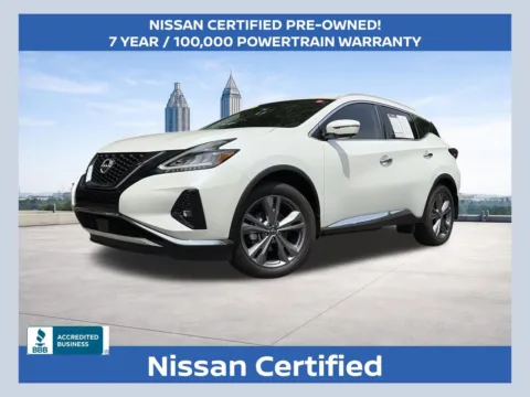 White 2024 Nissan Murano Platinum for sale in Morrow, GA