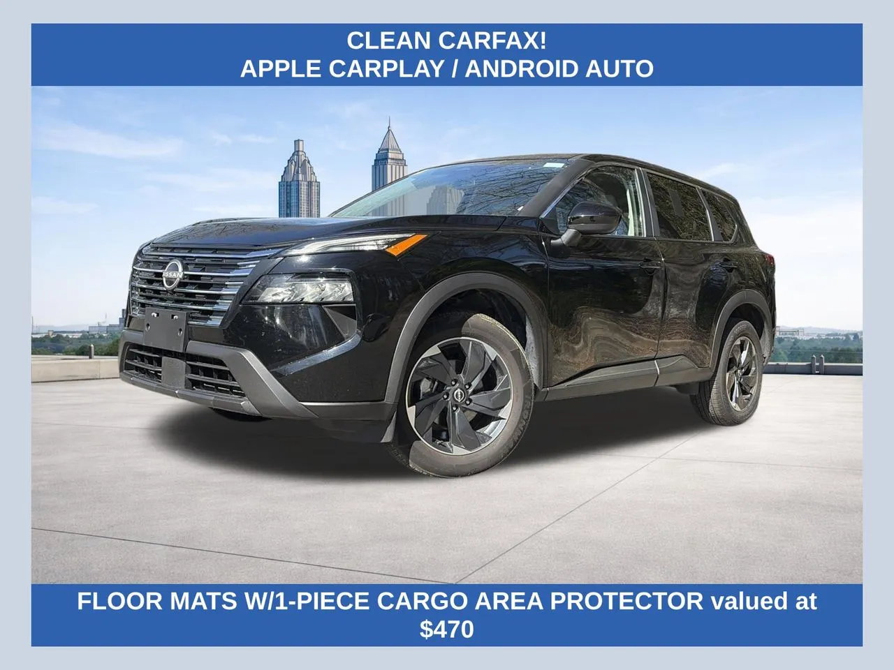 Black 2025 Nissan Rogue SV for sale in Morrow, GA