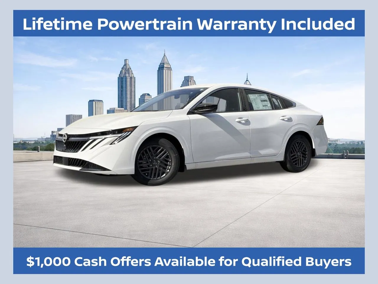 White 2026 Nissan Sentra SV for sale in Morrow, GA