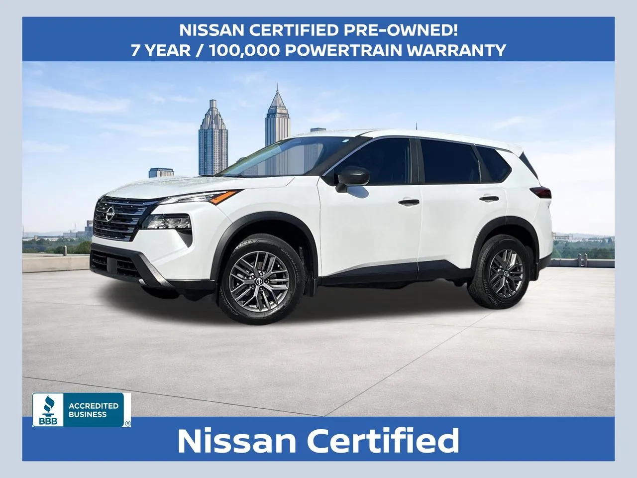 White 2025 Nissan Rogue S for sale in Morrow, GA