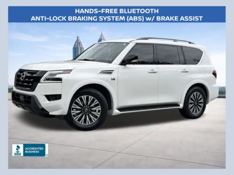 White 2022 Nissan Armada SL for sale in Morrow, GA