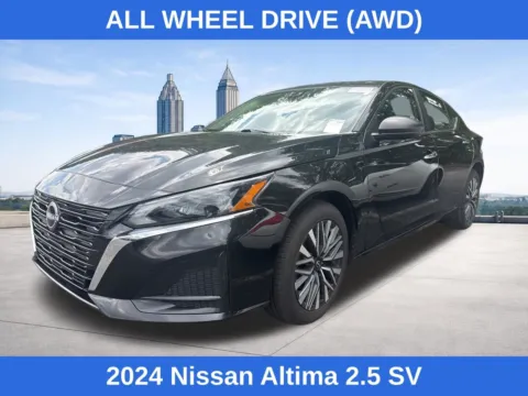 Black 2024 Nissan Altima 2.5 SV for sale in Morrow, GA