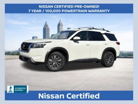 White 2024 Nissan Pathfinder SV for sale in Morrow, GA