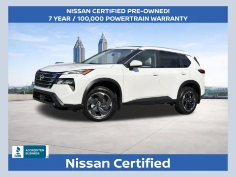 White 2024 Nissan Rogue SV for sale in Morrow, GA