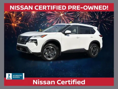 White 2024 Nissan Rogue SV for sale in Morrow, GA