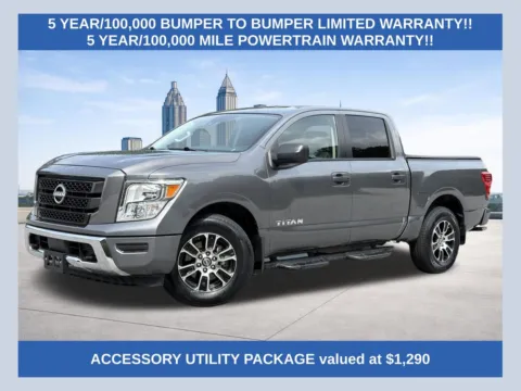 Gray 2024 Nissan Titan SV for sale in Morrow, GA