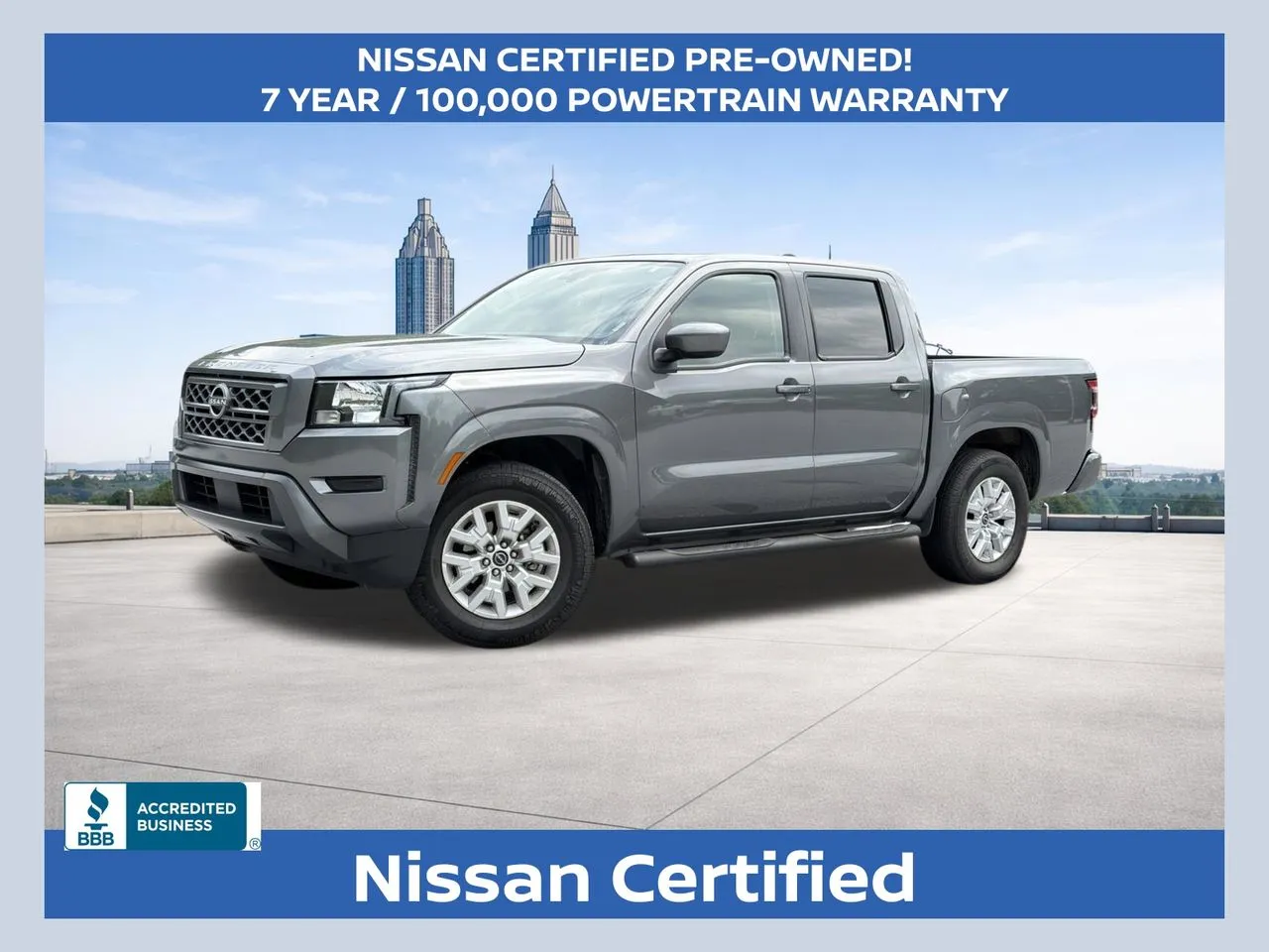 Gray 2023 Nissan Frontier SV for sale in Morrow, GA