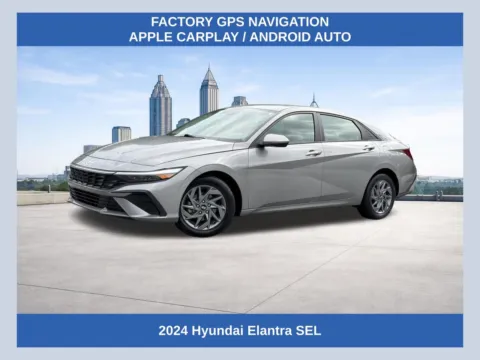 Gray 2024 Hyundai Elantra SEL for sale in Morrow, GA