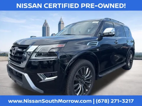 Black 2022 Nissan Armada Platinum for sale in Morrow, GA