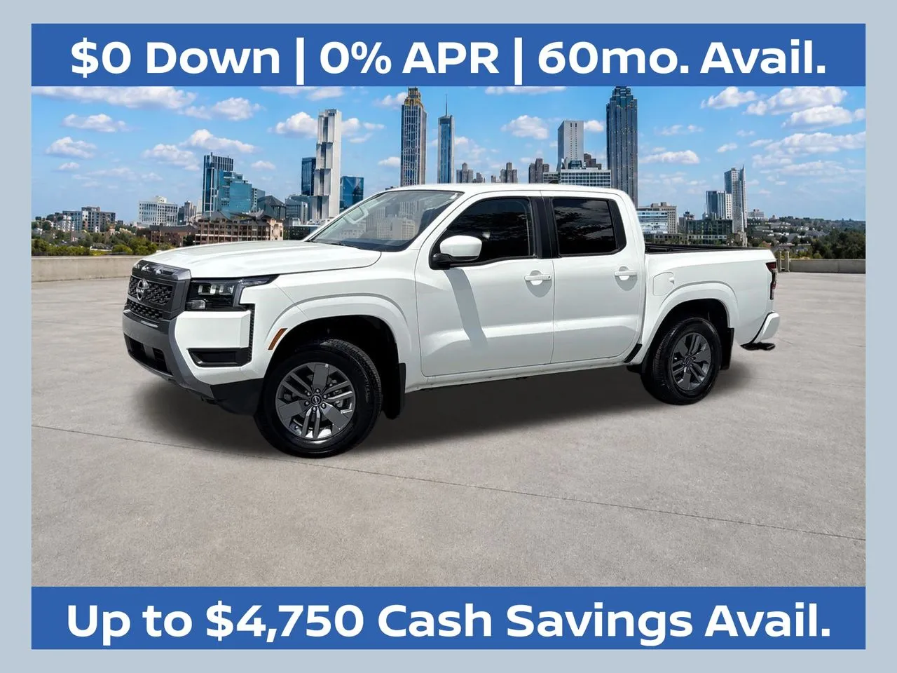 White 2026 Nissan Frontier SV for sale in Morrow, GA