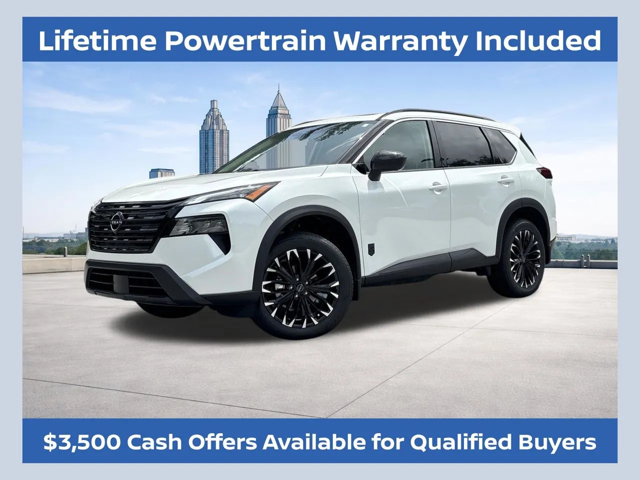 White 2026 Nissan Rogue Dark Armor for sale in Morrow, GA