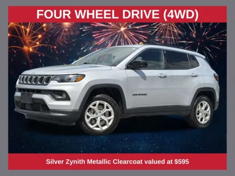 Silver 2024 Jeep Compass Latitude for sale in Morrow, GA